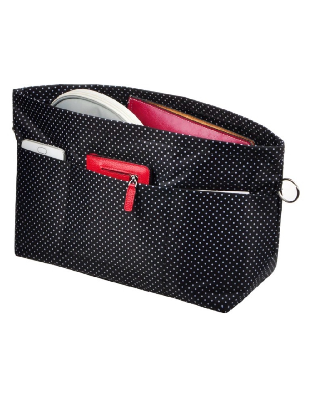 Vercord Handbag Purse Tote Pocketbook Organizer Inserts 11 Pockets